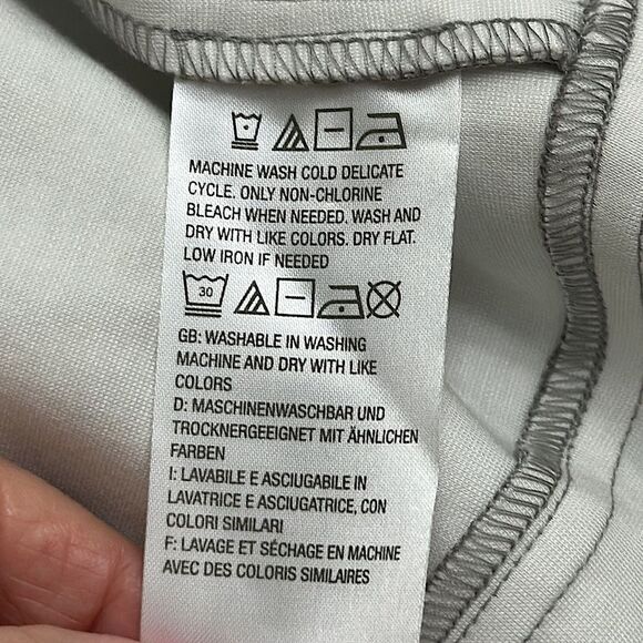 LOGO By Lori Goldstein Peplum Blazer 3X Jacket Gray Ponte - Picture 13 of 14